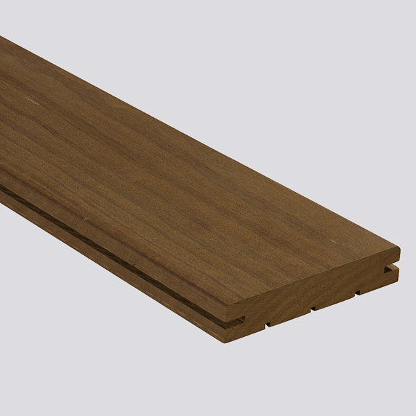 Clear Weatherproof Decking 120mm with side slit | 2486